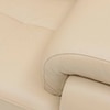 Trissino 2 Seater Leather Sofa in Cream Colour