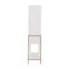 Nextstep Bar Unit White And Golden