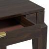 Taarkashi Solid Wood Study Table in American Walnut Finish
