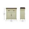 Solid Wood Sideboard In Tulip Finish