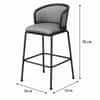 Cambridge Upholstered Bar Chair