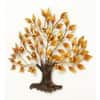 Desert Art Metal Handpainted Golden Grape Tree Wall Hanging