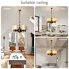 Devansh Wood Wall Mounted Lamp With Black Cotton Shade