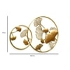 W-Sadh Abstract Metal Wall Decor in Multicolor Set of 1