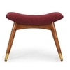 Zuno Seating Stool in Maroon Color