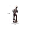 Desert Art Metal Handpainted Musician Figurine Set of 3