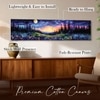 Starry Sky Landscape Canvas Wall Art 12 x 46 Inch