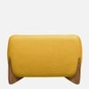 Amala Velvet 1 Seater Sofa Yellow in Colour