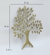 W-Amara Abstract Metal Wall Decor in Multicolor Set of 1