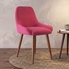 Rickman Fabric Accent Chair in Hot Pink Colour