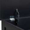 Canora Solid Mango Wood Storage Trunk Black