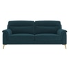 Niwara Velvet 3 Seater  sofa in T Blue color