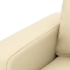 Apollo Sofa (Colour : Cream, Cushion : Soft, Seating Capacity : Left Aligned 3 Seater + Left Aligned Chaise + Ottoman)
