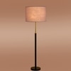 Devansh Wood & Metal Floor Lamp