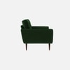 Faro Velvet 2 Seater Sofa in Green Colour