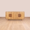 Tuskar Solid Wood Sideboard in White Colour