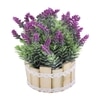 Artificial Lavender With Wood Sticks