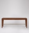Pearl Solid Wood Bench In  Natural  Finish