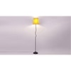 Maisie Yellow Cotton Shade with Iron Floor lamp