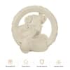 Lady Face Ring Sculpture Showpiece Off White Decorative Table Accent 25 cm