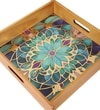 Blue Blossom Art Tray - Large