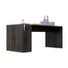 Hexa Engineered Wood Coffee Table In Flower Wenge