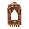 Desert Art Wooden Handpainted Copper Jharokha Wall Frame 16 Inch