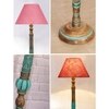 Devansh Wooden Floor Lamp