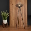 Mallawi Black Floor Lamp