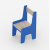 Topolino Engineered Wood Kids Chair in Blue Colour