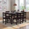 Oliver Solid Wood Dining Chair Set Of 2 In Mahogany Finish