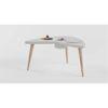 Boomerang Table Storage - White