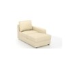 Apollo Compact Sofa (Colour : Cream, Cushion : Hard, Seating Capacity : Right Aligned 2 Seater + Right Aligned Chaise + Ottoman)