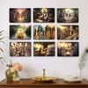 The Castle Decor Guru Nanak Wall Art Set of 9 8x12 Inch