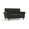 Oxford 2 Seater Fabric Sofa in Graphite Grey Colour