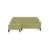 Right Aligned 2 Seater Right Aligned Chaise Lime Green Sofa Cover