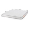 Orthopedic Memory Foam Mattress with Temperature Control - 75x60x5