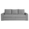 Clevam 3 Seater Pull Out Sofa cum Bed  in Grey Colour