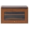 Rosso Shoe Cabinet in Teak Brown – Contemporary Shoe Organizer with Premium Wooden Finish