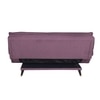 Hudson 3 Seater Sofa Cum Bed In Purple Colour