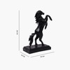 VEDAS Polyresin  Figurine in Black Colour