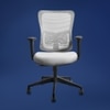 Ignis Mid Back Mesh Office Chair in Grey Colour