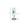 Multicolor cotton table lamp with Steel Base -54