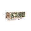 WOODENMOOD Rectangular Wall Rack
