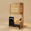 Minister Wooden Table Lamp With Mobile Stand