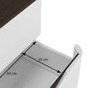 Baltoro Engineered Wood Dressing Table in White Finish