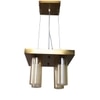 Eliante 4-Light Chandelier, Mild Steel Modern Ceiling Fixture For Living Room, Dining Room