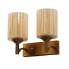 Eliante Modern Wall Lights Mild Steel & Glass Material Antique Gold & Champaign Finish