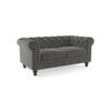 Winchester Sofa Set (Colour : Ash Grey Velvet , Seater : 4+2+1+1)