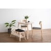 Scandinavian Khasa Dining Table Beige Natural Wood Finish